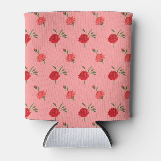 Roses Can Cooler (Front)