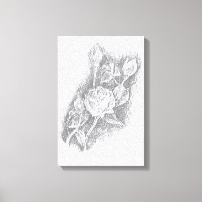 Roses Canvas Print (Front)