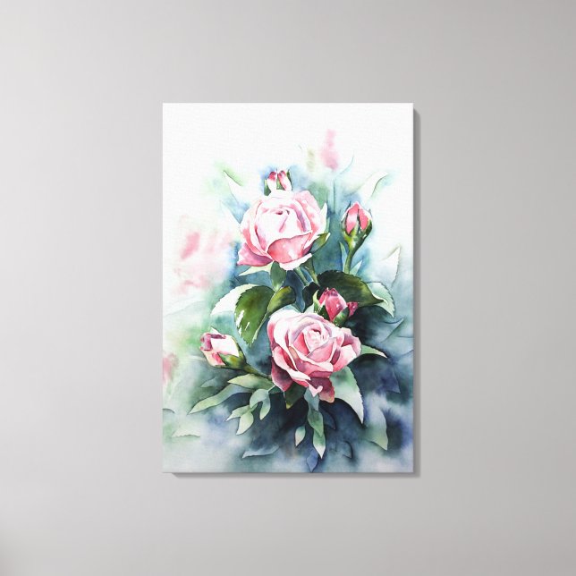 Roses Canvas Print (Front)