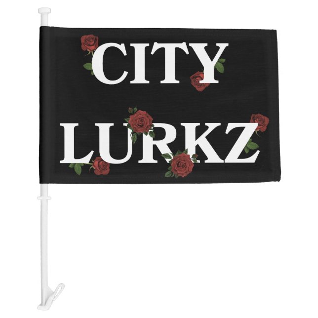 Roses Car Flag (Front)