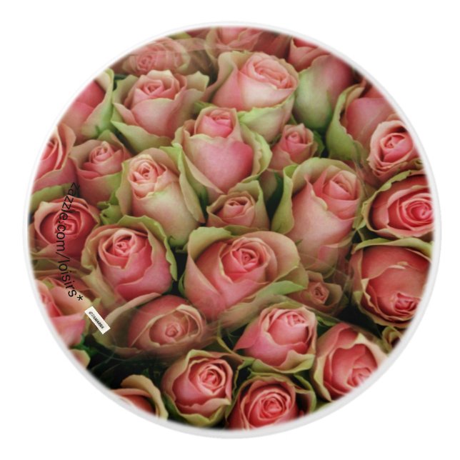 ROSES CERAMIC KNOB (Front)