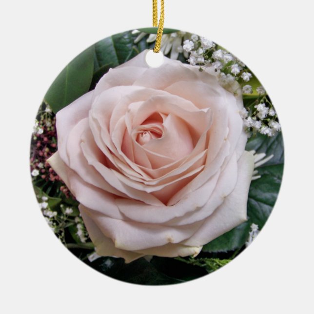 ROSES CERAMIC ORNAMENT (Front)