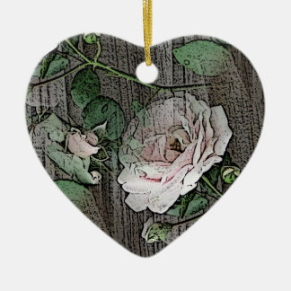 Roses Ceramic Ornament