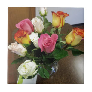 Roses Ceramic Tile