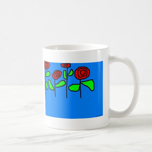 Roses Coffee Mug (Right)