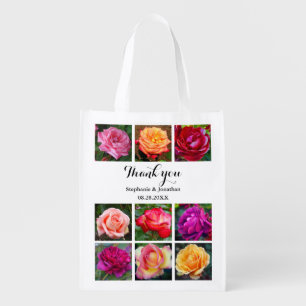 Roses Collage #3 Thank You Reusable Bag