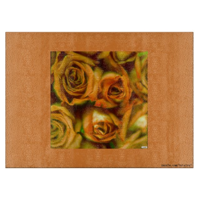 Roses Cutting Board (Front)