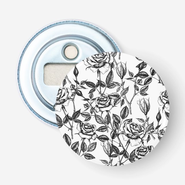 Roses drawing bottle opener (Front)