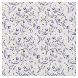 roses drawing seamless pattern fabric