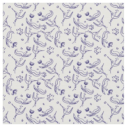 roses drawing seamless pattern fabric