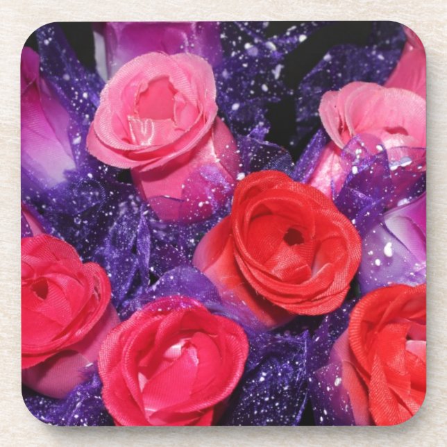 Roses Drink Coaster (Front)