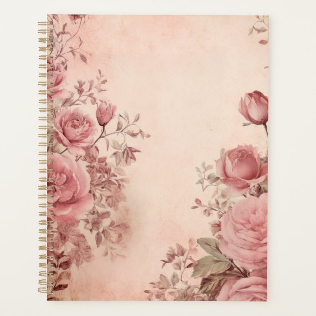 Roses Elegance Planner (Front)