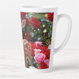 Roses & Fawn Latte Mug