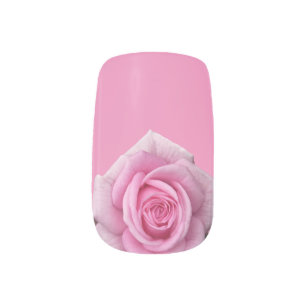 Roses Fingernail Decals Pink Rose Nail Art Decals
