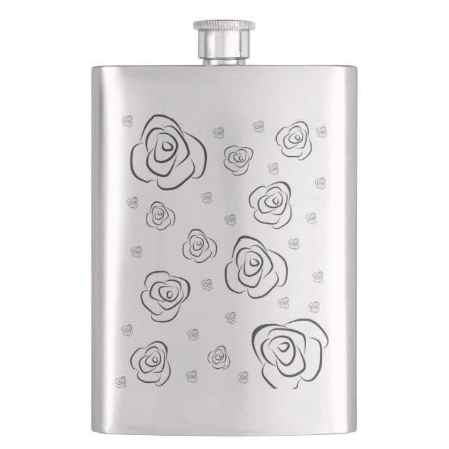 Roses Flask (Front)