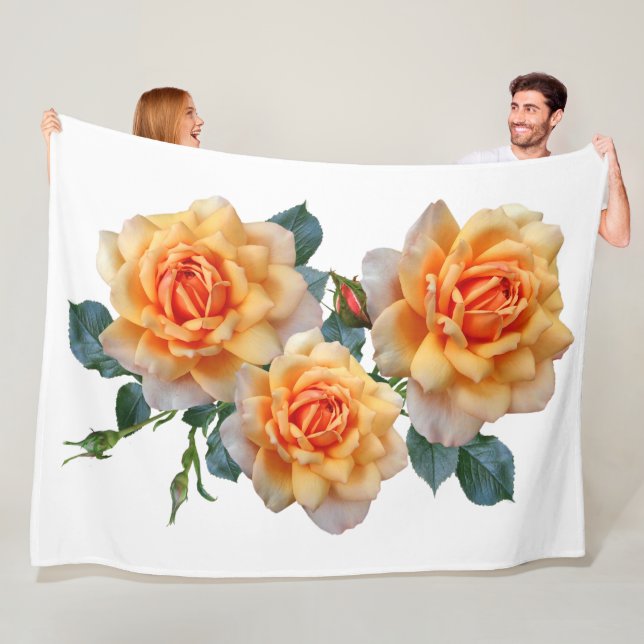 ROSES FLEECE BLANKET (In Situ)