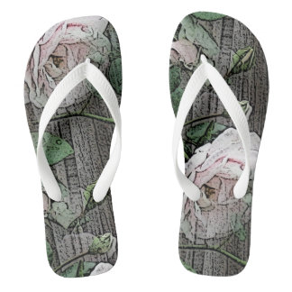 Roses Flip Flops