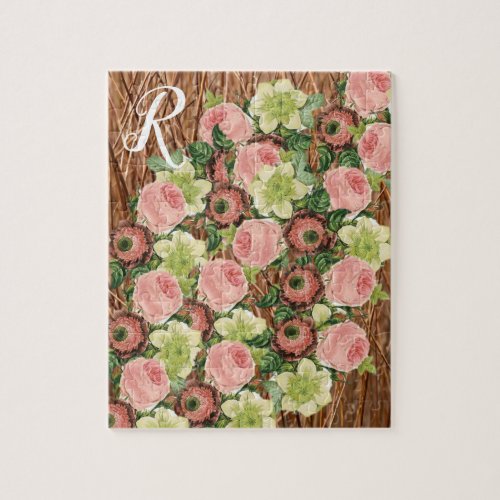 Roses Floral Jigsaw Puzzle Daisy