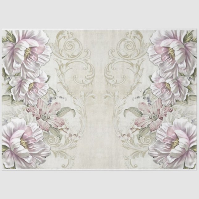 Roses for Decoupage Series Design 20 Tissue Paper (Front)