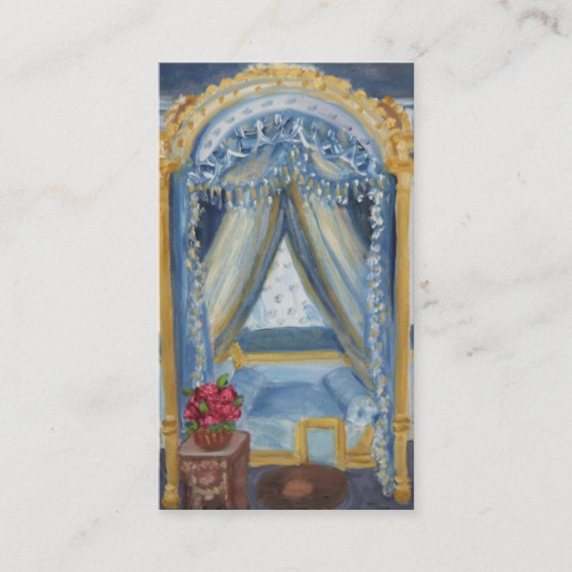 Roses for Josephine business card (Front)