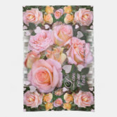 Roses for my Love ~ Kitchen Towel (Vertical)