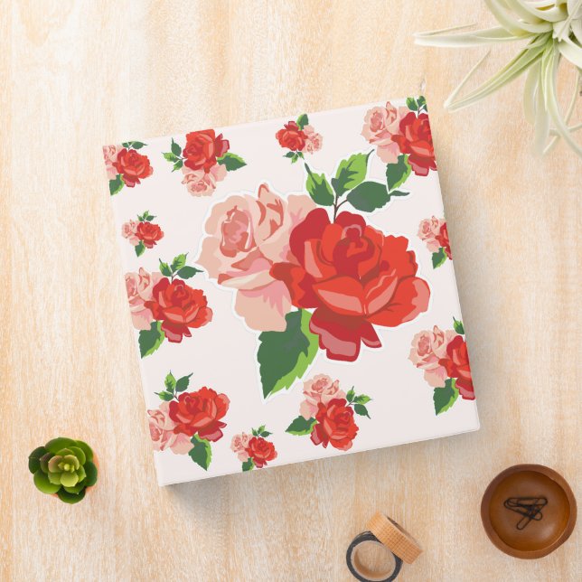Roses For U 3 Ring Binder (In Situ)