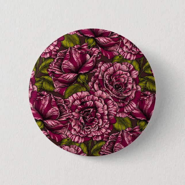 Roses for you button (Front)