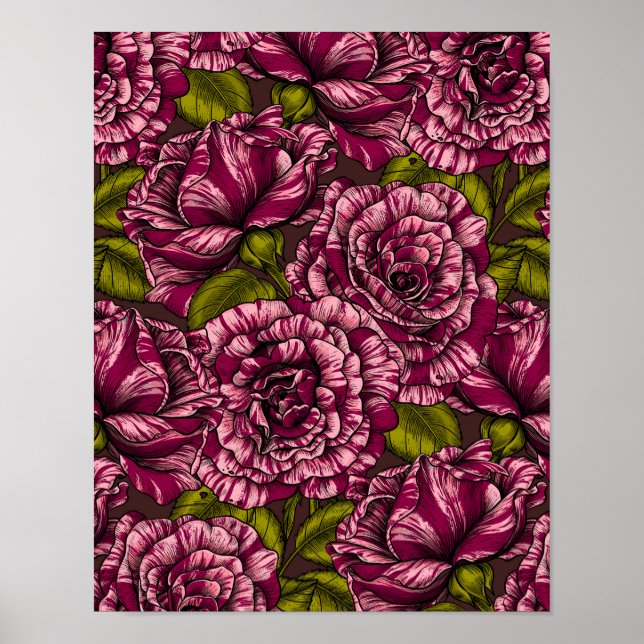 Roses for you poster (Front)