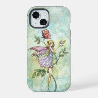 Rose's Friend Fairy and Bunny Fantasy Art