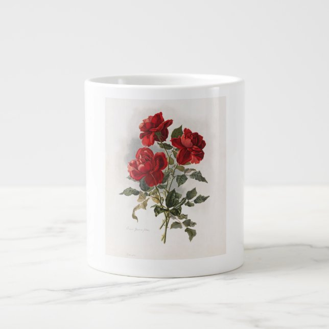 Roses,  giant coffee mug (Front)