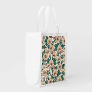 Roses Grocery Bag