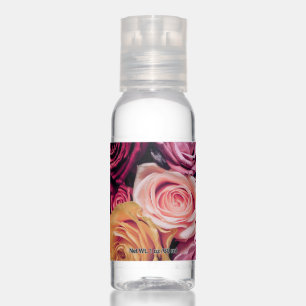 Roses Hand Sanitizer Travel Bottle Set