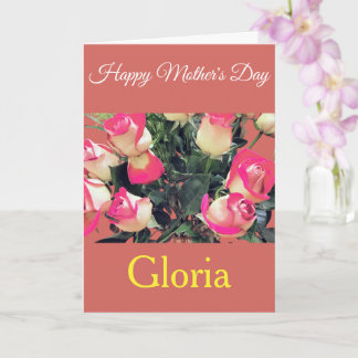 ROSES HAPPY MOTHER'S DAY CARD