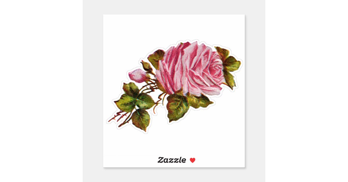 Hearts Sticker, Zazzle