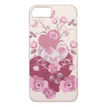 Roses, hearts and Butterflies iPhone case