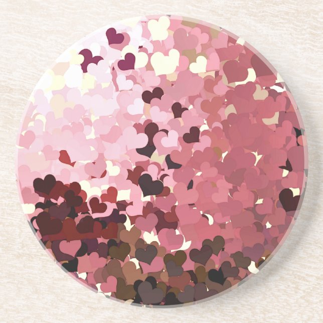 ROSES HEARTS COASTER (Front)