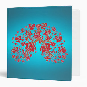 Roses & Hope 3 Ring Binder