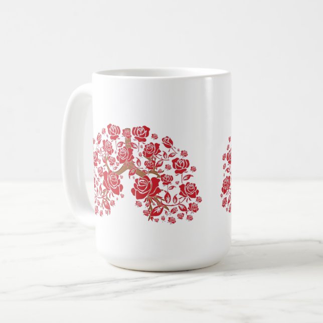 Roses & Hope Coffee Mug (Front Left)