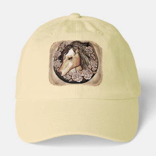 Roses Horse Hat