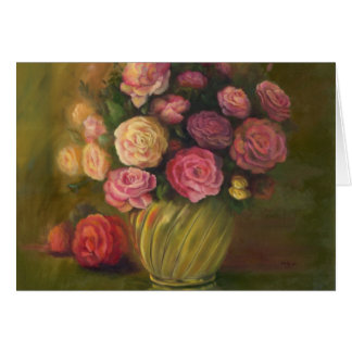 "Roses in a Brass Bowl" Cards