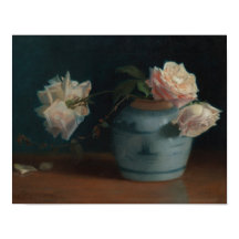  Roses in a Vase Mary Hiester Reid