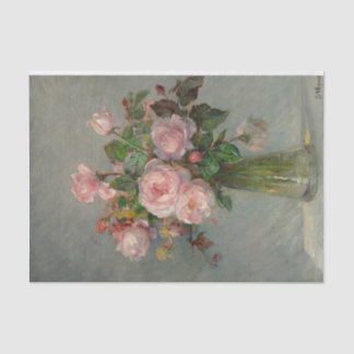 Roses in a Vase Tissue Paper