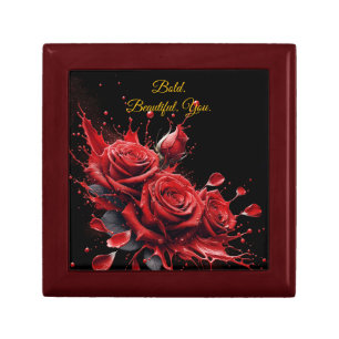 Roses in Bloom - Elegant Birthday Gift Box