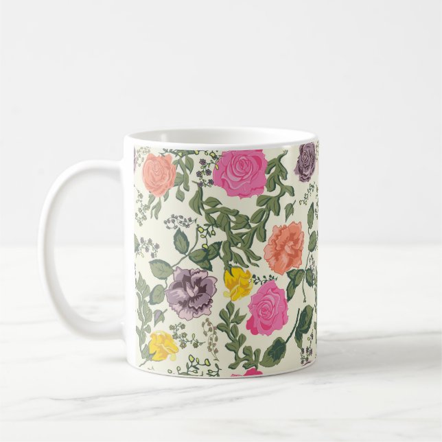 Roses in Bloom Mug (Left)