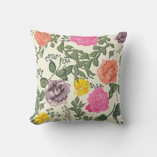 Roses in Bloom Pillow