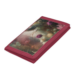 ## Roses in Spring: A Natural Artistic Painting Tri-fold Wallet