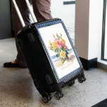 Roses in the beach design luggage
