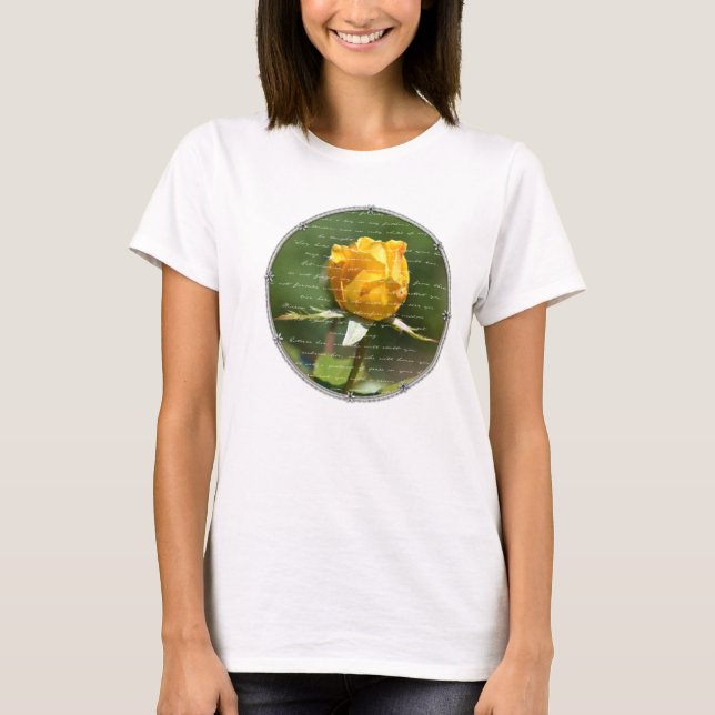 Roses In the Garden T-Shirt (Front)