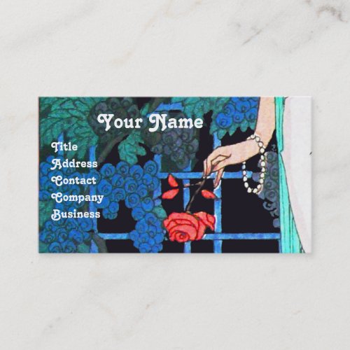 ROSES IN THE NIGHTBEAUTY FASHION MAKE UP ARTIST BUSINESS CARD