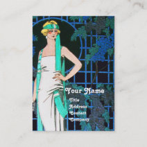 ROSES IN THE NIGHT,BEAUTY FASHION MAKE UP ARTIST BUSINESS CARD
